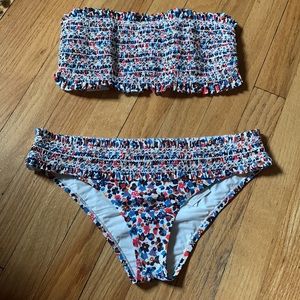 Tory Burch swimsuit, mini wildflower print, size small, brand new with tags.